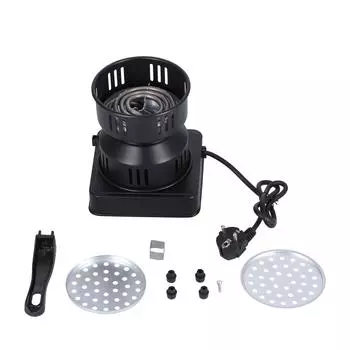 Электрический кальян с угольным нагревом, многоцелевая портативная печь для кофе и чая с переключателем