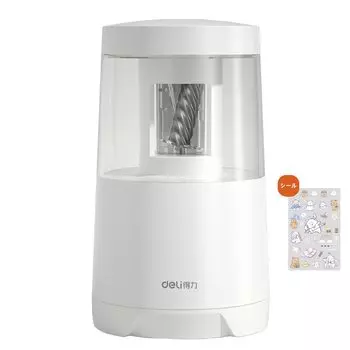 Электрический карандаш Deli, входной карандаш, большая наклейка со стружкой, автоматическое удаление сломанного 2A, электрический, стильный и для офисного рисования, цветной