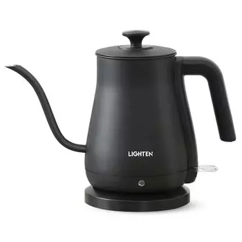 Электрический кофе Электрический Вода Нержавеющая Пустой Предотвращение Кипячения Автоматически Выключается Когда Для Кофе Тонкий Легко Узкий Рука Для Капельного Подарка