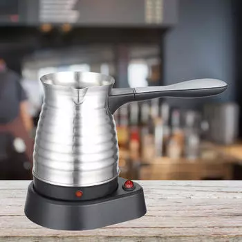 Электрический кофейник 17 унций из нержавеющей стали, чайник, удобная ручка, быстрый Diamond
