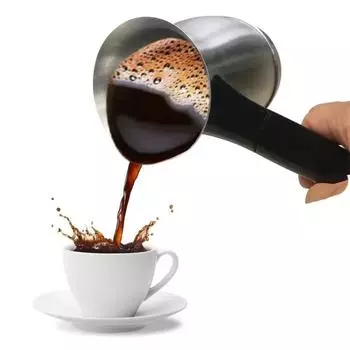 Электрический кофейник 1 шт. 0,6 л из нержавеющей стали, подключаемый бытовой офисный кофейник для заваривания молока белый