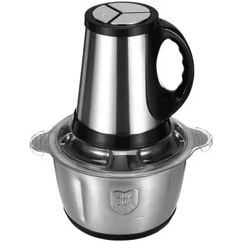 Электрический комбайн для мяса большой емкости, мясорубка, чесночница, производитель детского питания, кухонный прибор британского стандарта