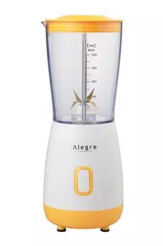 Электрический компактный миксер Maruyama Alegre 400 мл Белый Оранжевый AL-705CM