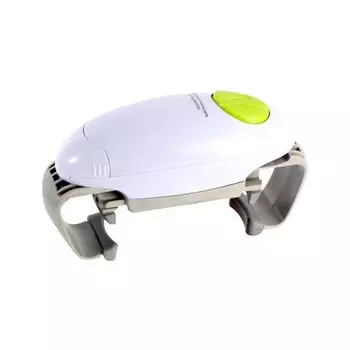 Электрический консервный нож белый