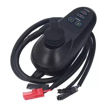 Электрический контроллер инвалидной коляски с щеточным двигателем, отдельный тип, джойстик для инвалидной коляски с функцией торможения, DC24V 45A 24V чёрный