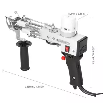 Электрический ковер, тафтинговая ткацкая машина, профессиональное устройство для флокирования, промышленный инструмент для вышивки US Plug синий