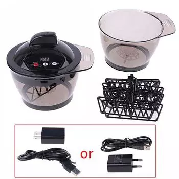 Электрический крем для волос автоматический смеситель смесительная чаша цветная паста блендер крашение инструмент для перемешивания