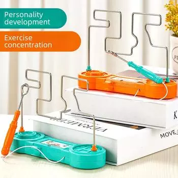 «Электрический лабиринт с огненной линией и ударной игрой для учеников начальной школы — игрушка для тренировки концентрации»