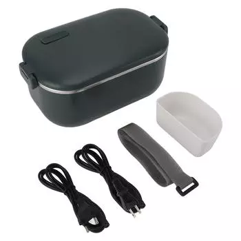 Электрический ланч-бокс, быстрый, эффективный, на 360 градусов, даже нагрев, моющийся, герметичный, портативный Hea US Plug 110V