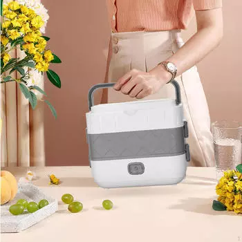 Электрический ланч-бокс EU адаптер двухслойный для Travel Office School