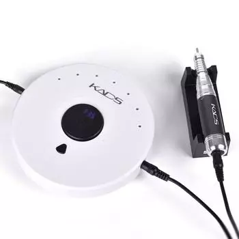 Электрический маникюрный аппарат для ногтей Dill 36 Вт, 35000 об./мин. в форме белого диска для маникюрных аксессуаров, дрель для дизайна ногтей, инструмент-ручка