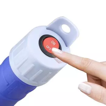 Электрический масляный насос Сифон Насос для перекачки жидкости Ручной насос Насос на батарейках Водяной газовый инструмент Автомобильный сифон Бензин Топливо синий