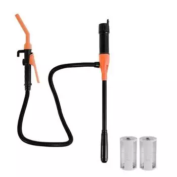 Электрический масляный насос Сифонный насос для перекачки жидкости Ручной насос Работающий от батареи Водяной жидкий инструмент Портативный автомобильный сифон Бензин Топливо