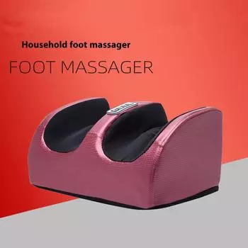 Электрический массажер, циркуляционный массажер для ног, вибрационный массаж шиацу для разминания ног, согревающий массаж, компрессия воздуха, автоматическое закрытие 110V&US Plug красный