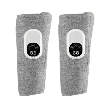 Электрический массажер для голеней с воздушным давлением, беспроводная воздушная подушка, разминание, подогрев, массаж ног, расслабление мышц голени, кровообращение