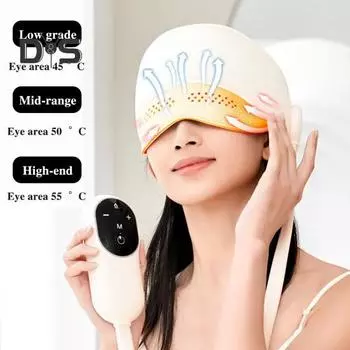 Электрический массажер для головы Электрический массажер для снятия мигрени 3-скоростная насадка для глаз Массажер для глаз и головы для снятия стресса A