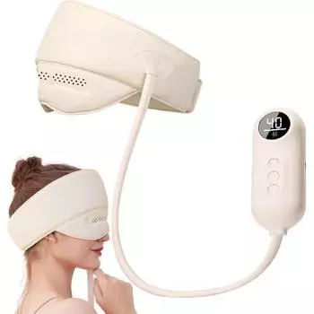 Электрический массажер для головы, массажер для кожи головы, компрессионный массажер для головы с подушкой безопасности с подогревом и разминанием, портативный электрический массажер для головы и глаз для женщин и мужчин