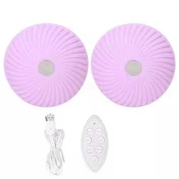 Электрический массажер для груди 15 передач, постоянная температура, горячий компресс, беспроводной массажер для груди