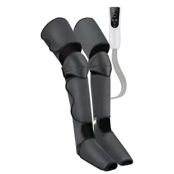 Электрический массажер для ног и ног. Давление воздуха с подогревом. Способствует кровообращению. Расслабление мышц. EU Plug