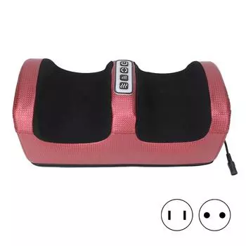 Электрический массажер для ног, разминающий, снимающий боль, регулируемый, нагревающий, терапевтический массажер для ног 100 US Plug 100-240V