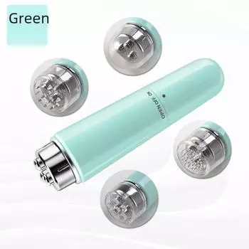 Электрический массажер для омоложения кожи вокруг глаз, лифтинг, укрепление и уменьшение темных кругов, носогубных складок и линий на шее gray head eye massager белый