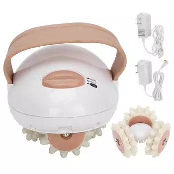 Электрический массажер для похудения тела, сжигающий жир, антицеллюлитный роликовый массажер (100-240) 100-240V EU Plug EU Plug