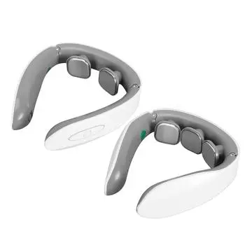 Электрический массажер для шеи, 6 режимов, 9 силовых механизмов, портативный интеллектуальный массажер для шеи и плеч для дома 201