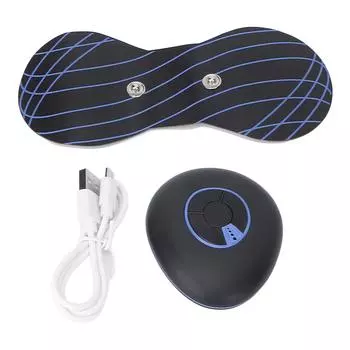 Электрический массажер для шеи снимает усталость, водонепроницаемый, перезаряжаемый через USB, массажер для расслабления шеи TENS