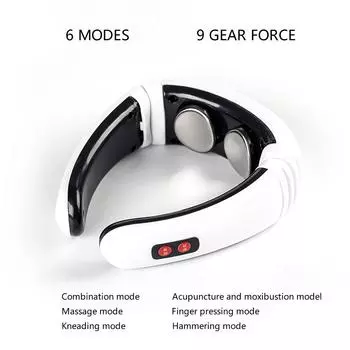 Электрический массажер для шейного отдела позвоночника, тела, плеч, для расслабления, массаж для облегчения боли