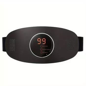 Электрический массажер для талии, тренажер для талии, тренажеры и тренажеры для брюшного пресса, подарки для женщин и мужчин. чёрный