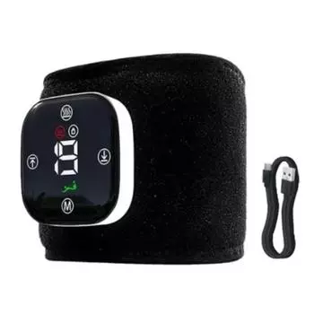 Электрический массажер для запястий, многофункциональный вибрационный браслет для суставов, горячий компресс, меридиан, физиотерапевтический инструмент style 2