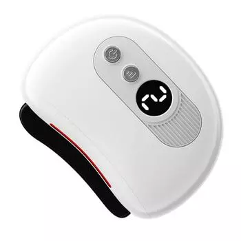 Электрический массажер Гуаша, скребок, скульптура, 9 передач, регулируемая температура, нагрев, портативный