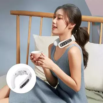 Электрический массажер шейного отдела позвоночника с 4/6/8 головками, 6 режимов, 15 уровней импульсной силы, USB перезаряжаемый массажер для облегчения боли в шее, подарки для мужчин и женщин L