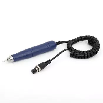 Электрический микромотор 50000 об/мин, неуглеродный бесщеточный наконечник Q9, высокоскоростной микромотор для стоматологической лаборатории, ручка для микромотора QZ60 FEFE 2.35mm синий