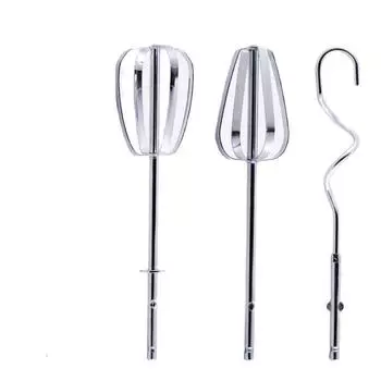 Электрический миксер для взбивания яиц из нержавеющей стали с 12 проводами для выпечки и взбивания крема 2 four-blade egg beaters