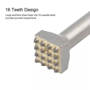 Электрический молоток, долото для шероховатости поверхности, ударный молоток, долото, инструмент для бетонной стены серебряный