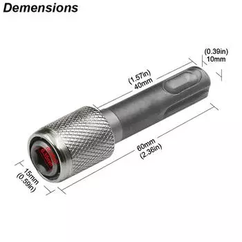 Электрический молоток переходник соединительная втулка SDS круглый хвостовик в шестигранник переходник ударная дрель головка адаптер инструмент текстура