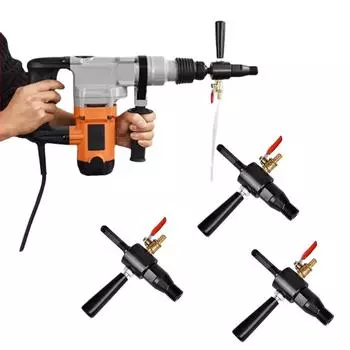 Электрический молоток Водяной инжектор, соединительный стержень, устройство для добавления воды, буровая установка для бурения скважин на воду, инструмент для преобразования головки соединения