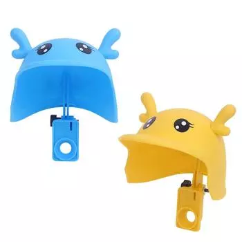 Электрический мотоцикл мобильный телефон кронштейн аккумулятор автомобильная навигационная рамка шлем олень наездник зонт рука солнцезащитный козырек шляпа жёлтый