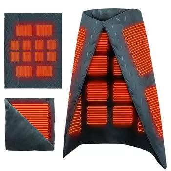 Электрический можно использовать как одеяло для кровати, подогрев большой Электрический lap MAX lap плечо холодный фланель независимая температура 1м USB электрический тепловой серый