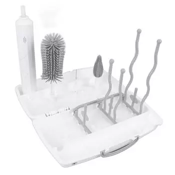 Электрический набор щеток для бутылок 3 скорости 2 сменные головки Перезаряжаемая электрическая щетка для чистки бутылок