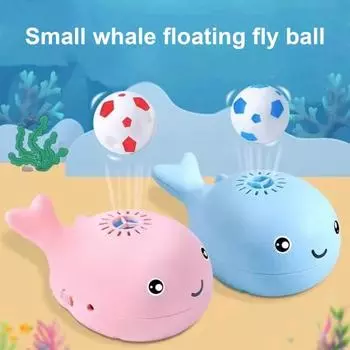 Электрический надувной мяч-кит с 2/4/6 шариками, перезаряжаемый через USB, обучающий подвесной мяч в виде морского животного, интерактивная игрушка B