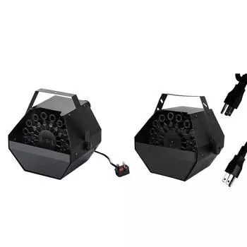 Электрический нагнетатель пузырей машина для изготовления пузырей для клубных детей, детская вечеринка, свадьба UK Plug