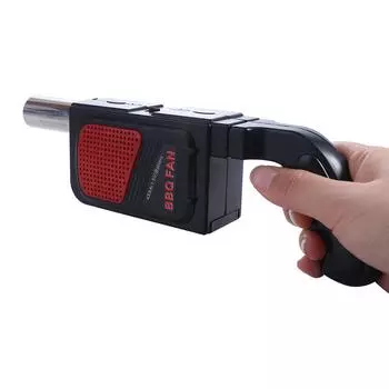 Электрический нагнетатель воздуха для барбекю Эффективный инструмент для барбекю Аксессуары для гриля для выпечки Electric BBQ Fan