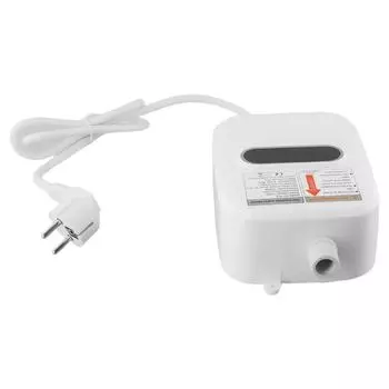 Электрический нагреватель для душа с горячей водой 3000 Вт 33x12,5 см 50 Гц, безопасный нагреватель, белый ABS+металл, простая установка, высокое качество