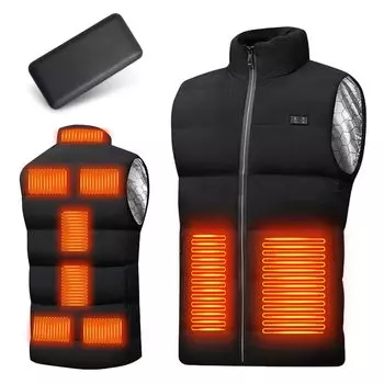 Электрический нагреватель Мобильный 9 мест генерации тепла спереди и электрический подогрев 3 уровня температуры спереди и сзади Независимая температура