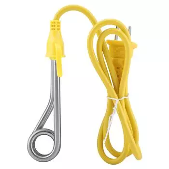 Электрический нагревательный элемент Мини-бойлер для нагрева воды Кофе Погружение для использования в дороге 600 Вт