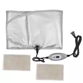 Электрический нагревательный инфракрасный вибрационный массажный пояс для похудения