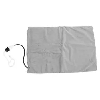 Электрический нагревательный коврик с таймером температуры, регулируемый, водонепроницаемый, устойчивый к жеванию шнур, для собак и кошек, подогрев 45 X 60cm