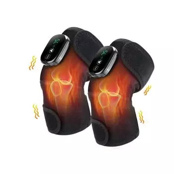 Электрический нагревательный массажер для колена от боли, перезаряжаемые вибрационные грелки, физиотерапевтический массажер для плеч, артрита france